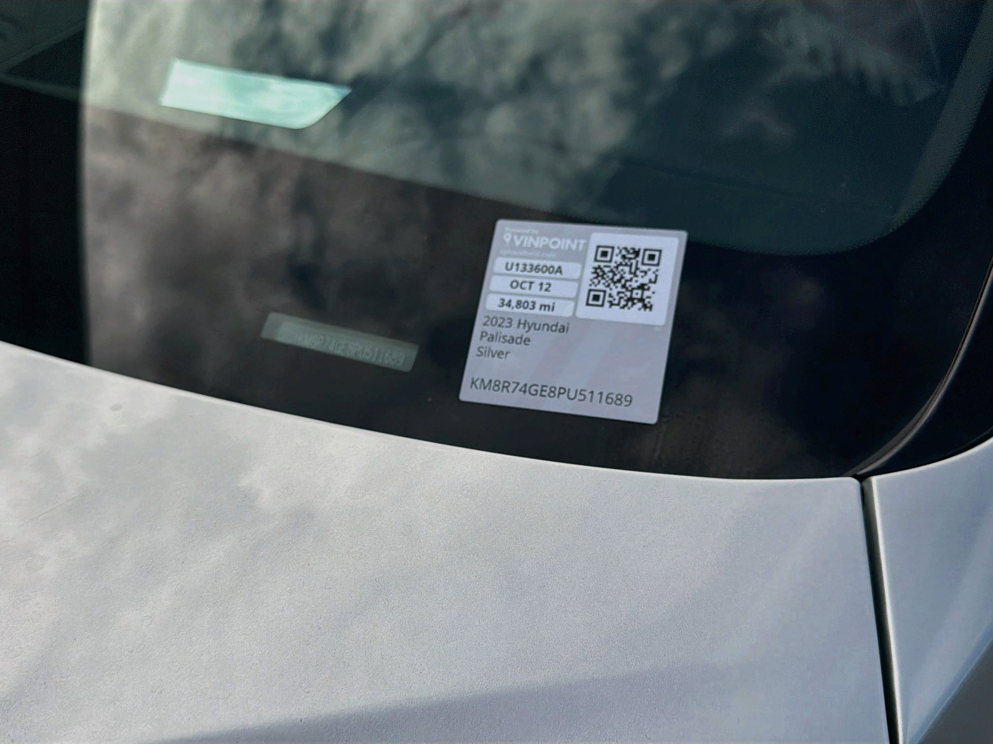 Certified Used 2023 Typhoon Silver Hyundai Calligraphy image 35