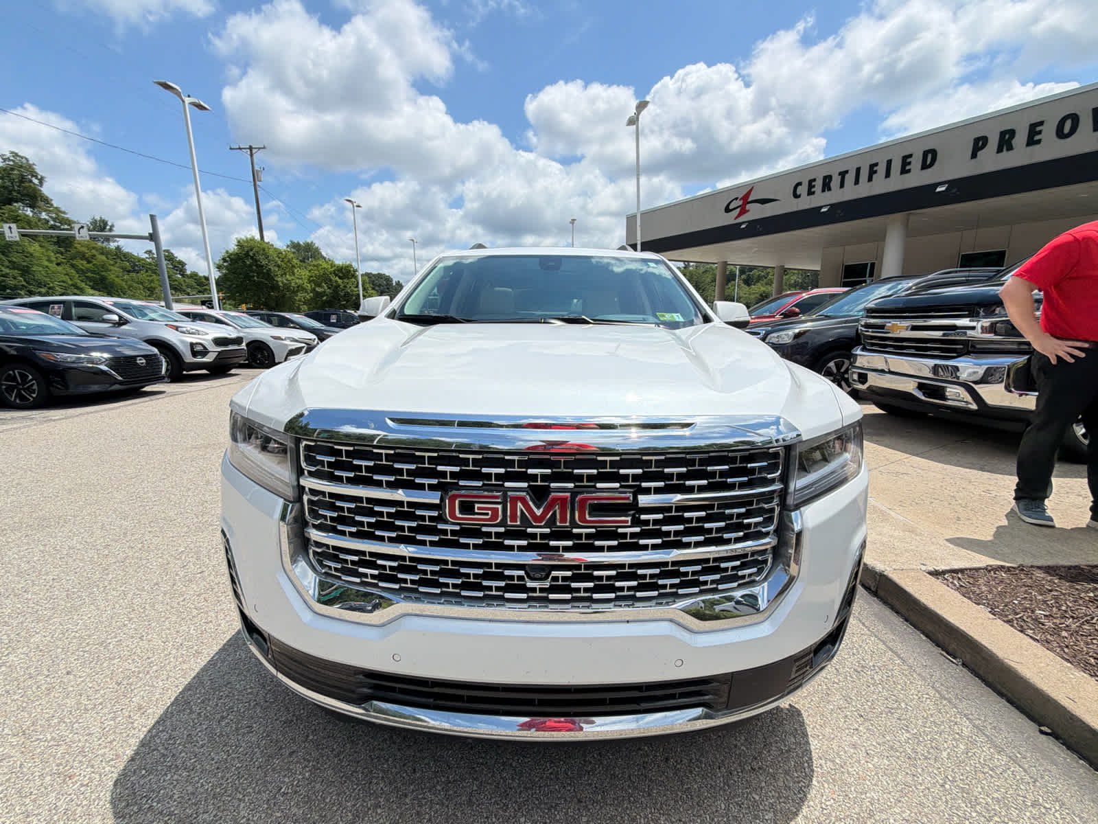 Certified Used 2023 White Frost Tricoat GMC Denali image 2