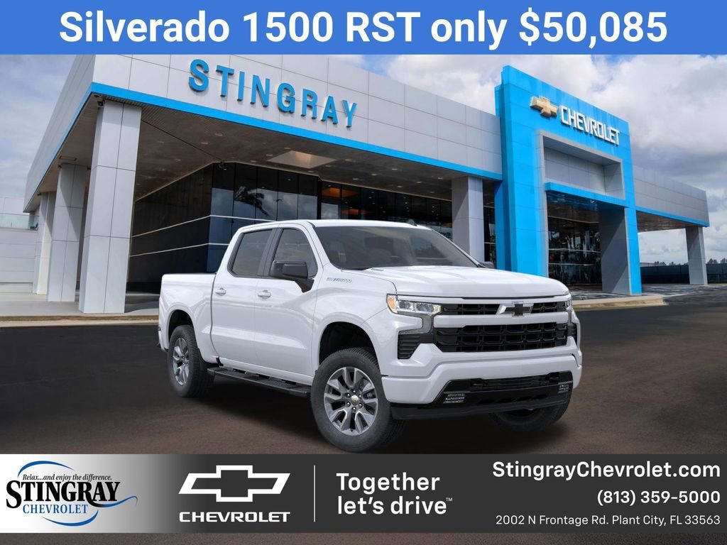 New 2025 Chevrolet Silverado 1500 RST Crew Cab in Bartow #SZ174440
