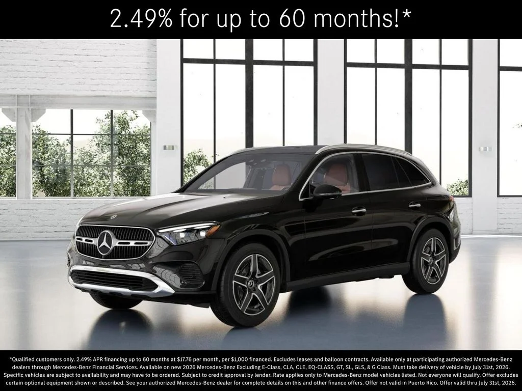 New 2026 Obsidian Black Metallic Mercedes-Benz GLC 300 image 39