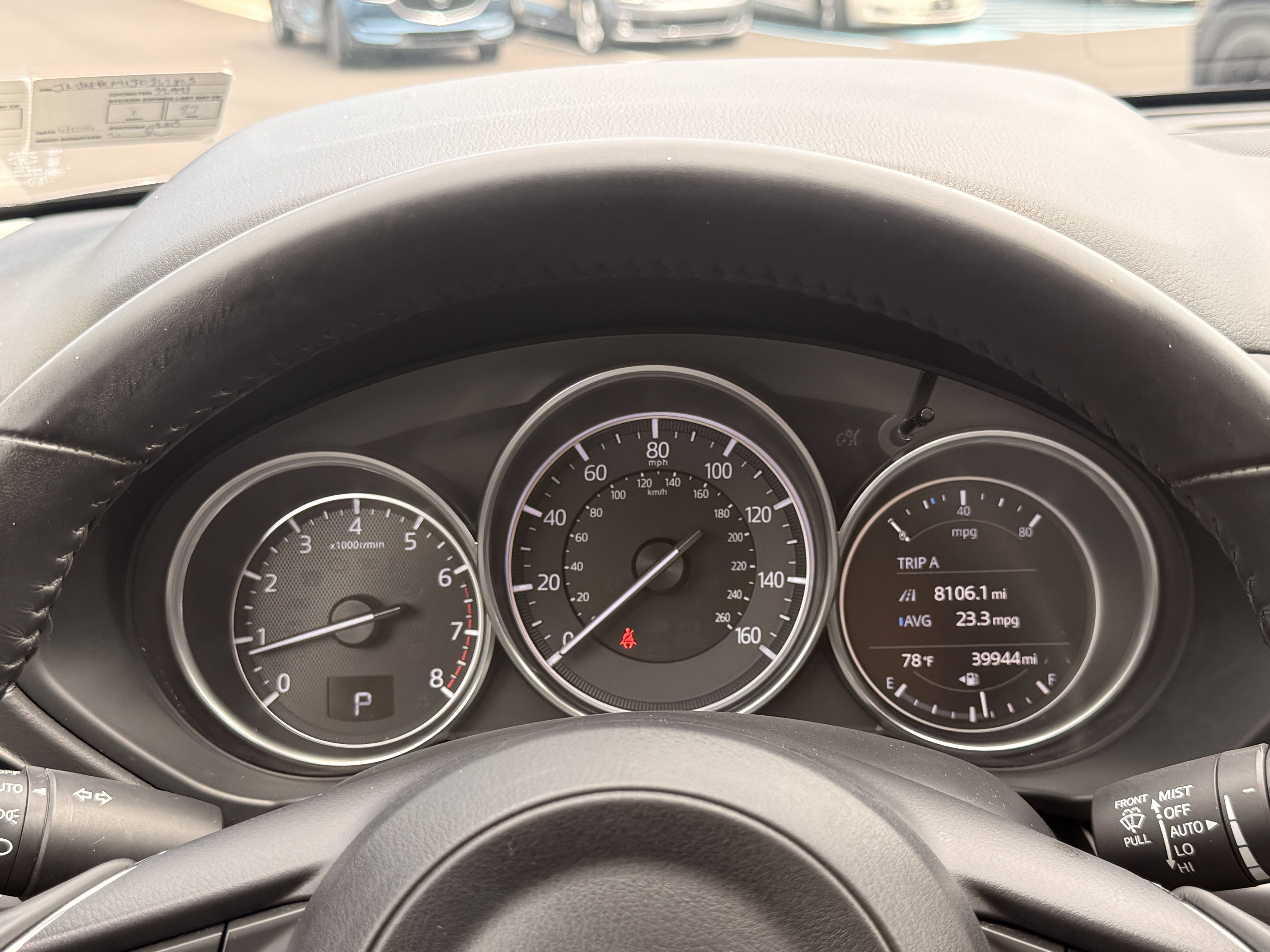Used 2018 Machine Gray Metallic Mazda Touring image 27