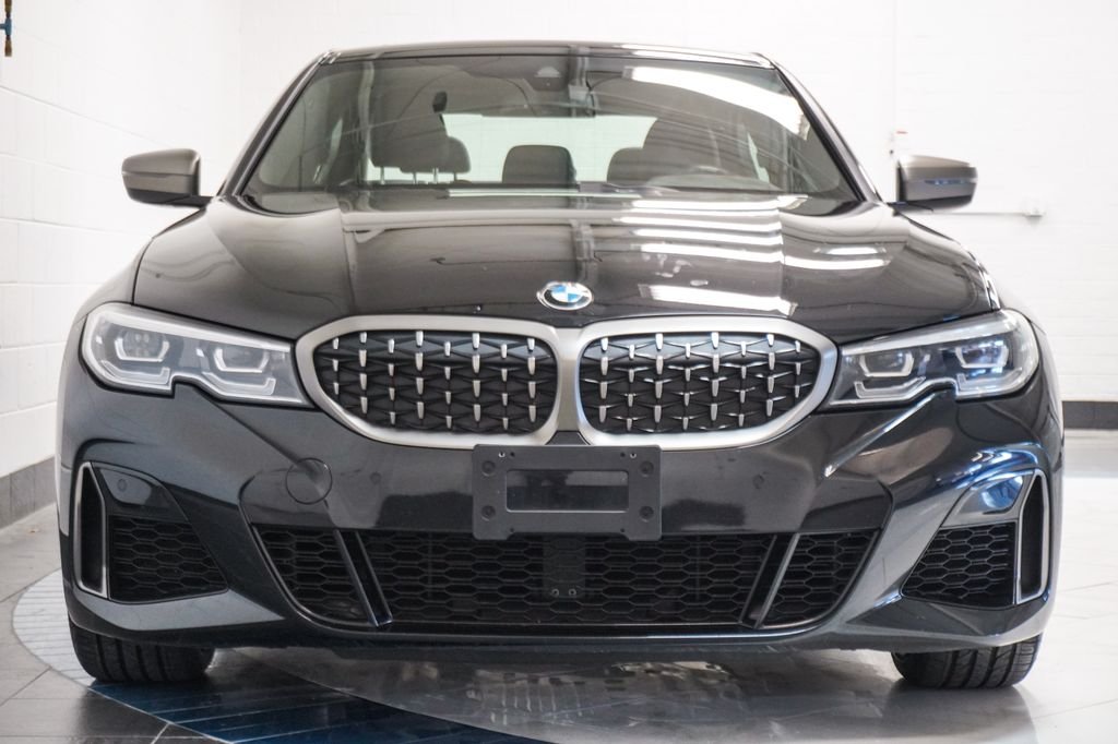 Used 2021 Black BMW M340i xDrive image 32