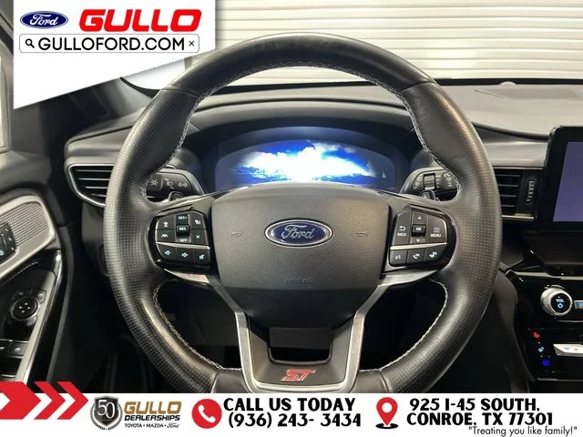 Used 2021 Star White Metallic Tri-Coat Ford ST image 13