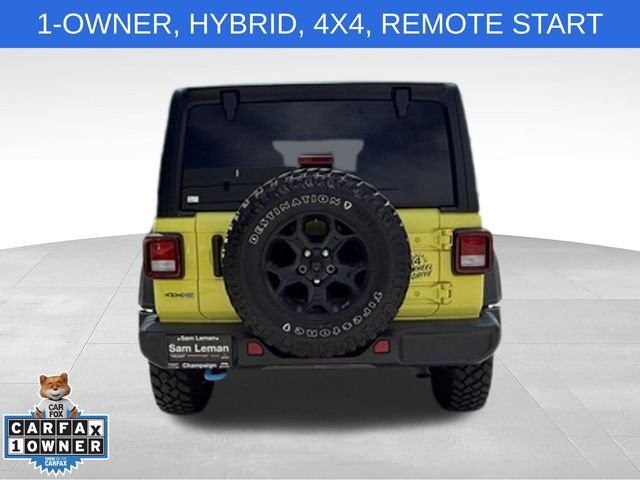 Used 2023 Yellow Jeep Willys 4xe image 5