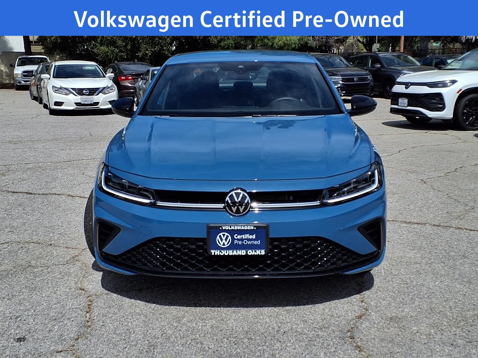 Certified Used 2025 Blue Volkswagen 1.5T Sport image 2