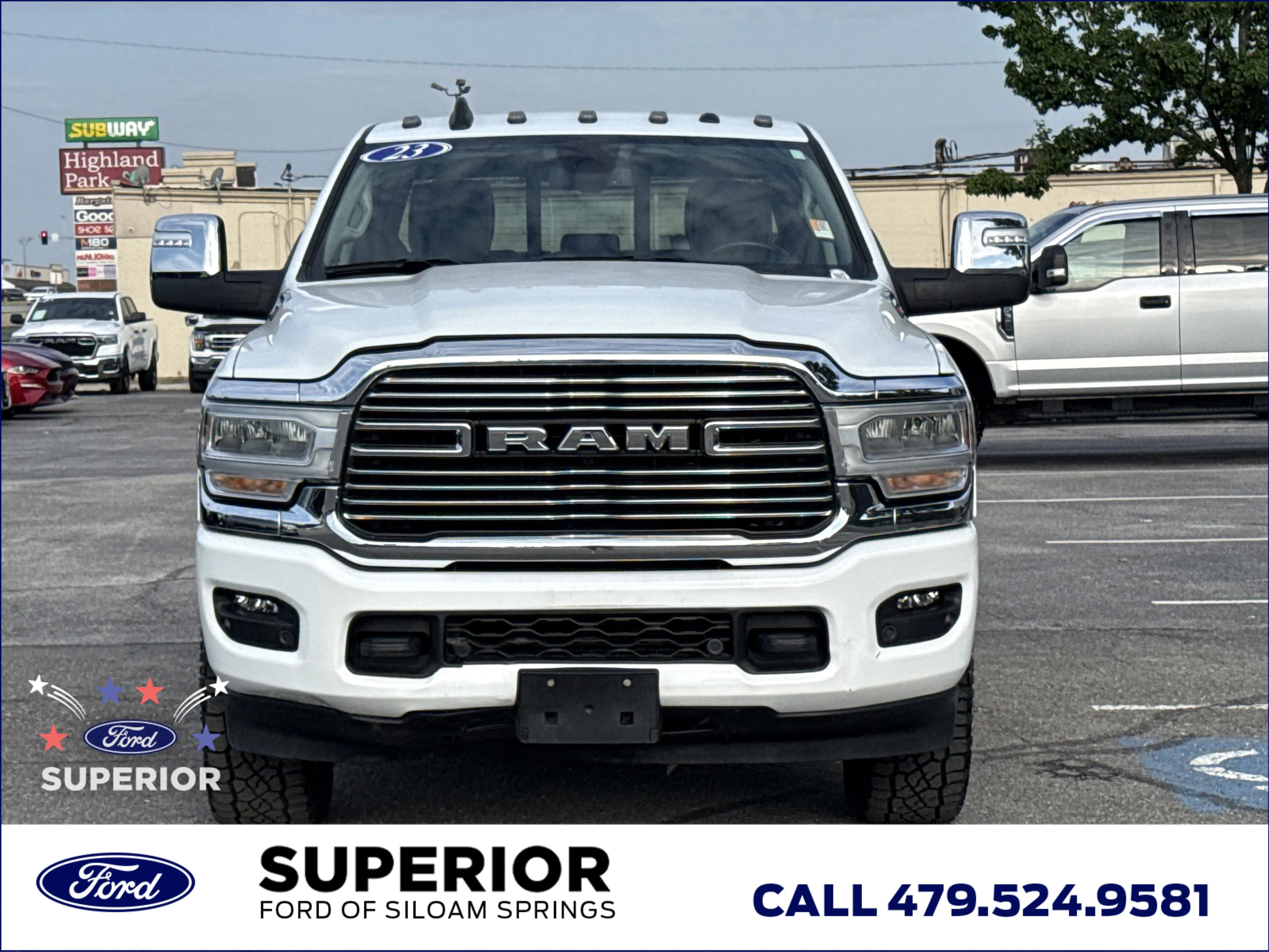 Used 2023 Bright White Clearcoat Ram Laramie 4WD image 14
