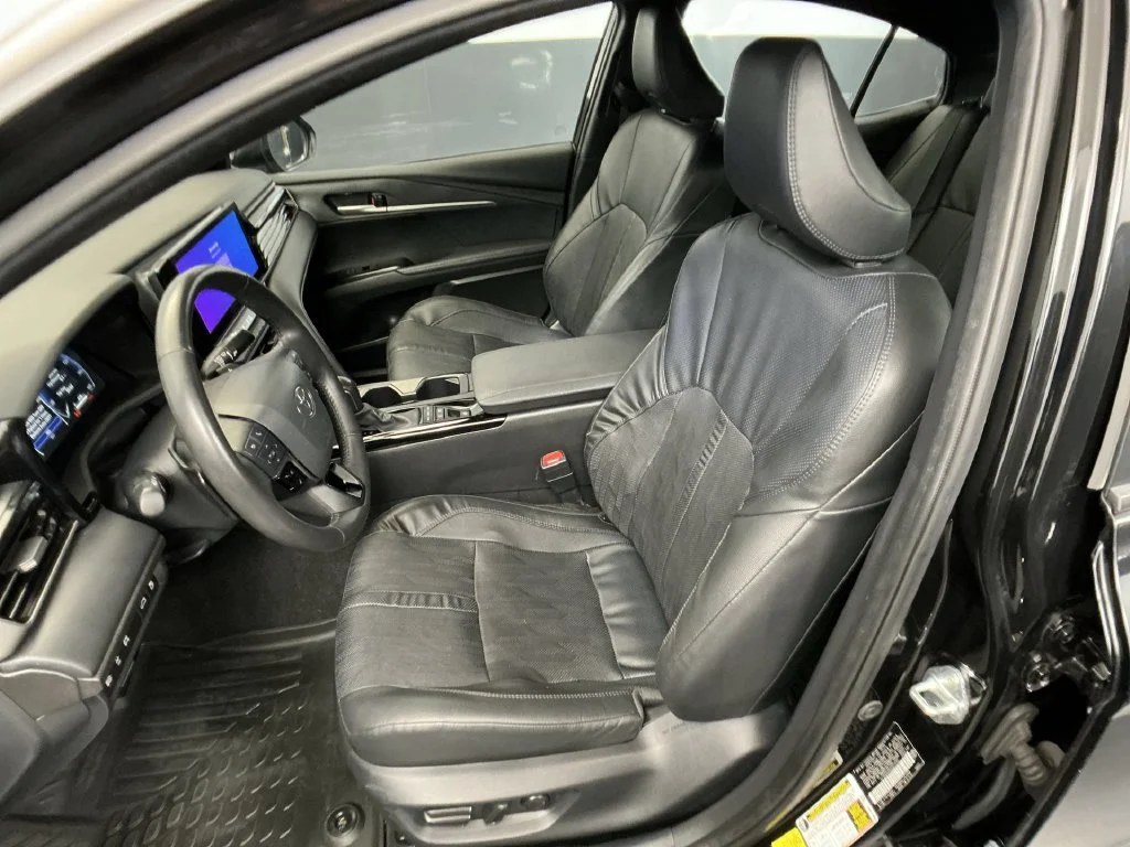 Used 2025 Midnight Black Metallic Toyota XSE image 31