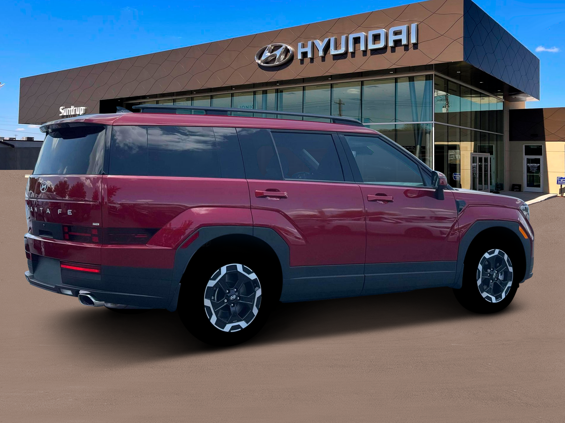 New 2026 Ultimate Red Hyundai SEL AWD image 8