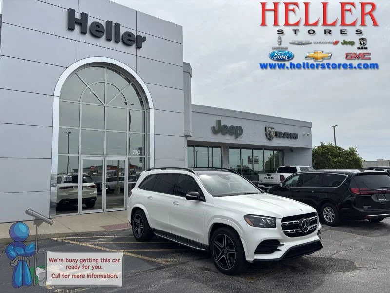 Used 2023 White Mercedes-Benz GLS 450 image 1