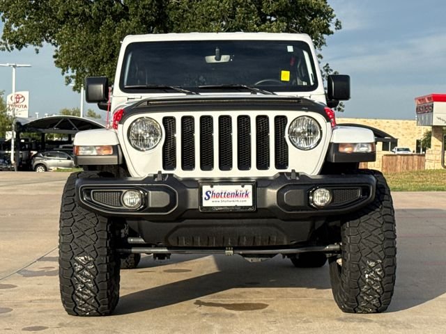 Used 2022 White Jeep Unlimited Sahara Altitude image 2