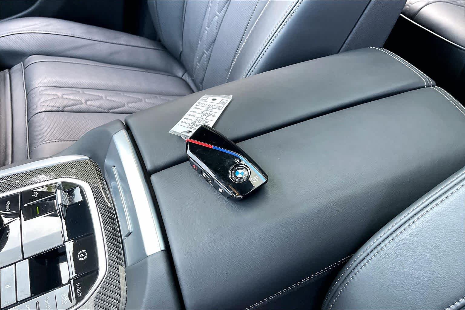 Used 2024 Frozen Pure Grey Metallic BMW M60i image 13