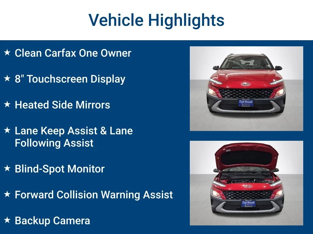 Used 2022 Red Hyundai SEL image 3