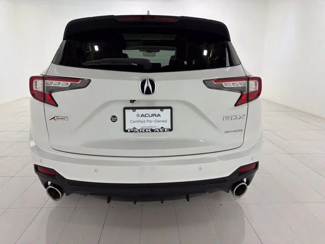 Certified Used 2023 Platinum White Pearl Acura A-Spec Advance Package image 4