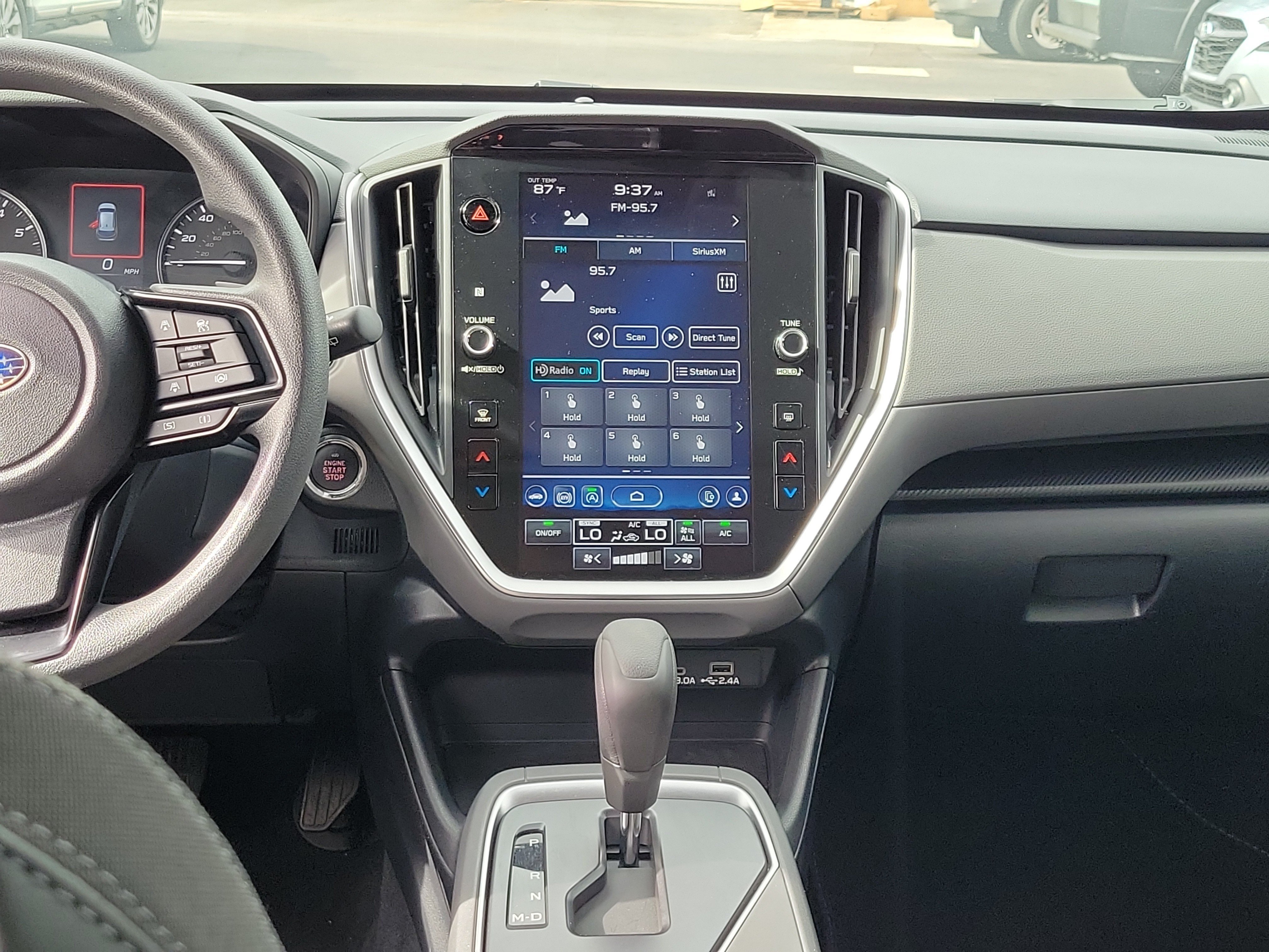 Used 2024 Magnetite Gray Metallic Subaru Premium image 19
