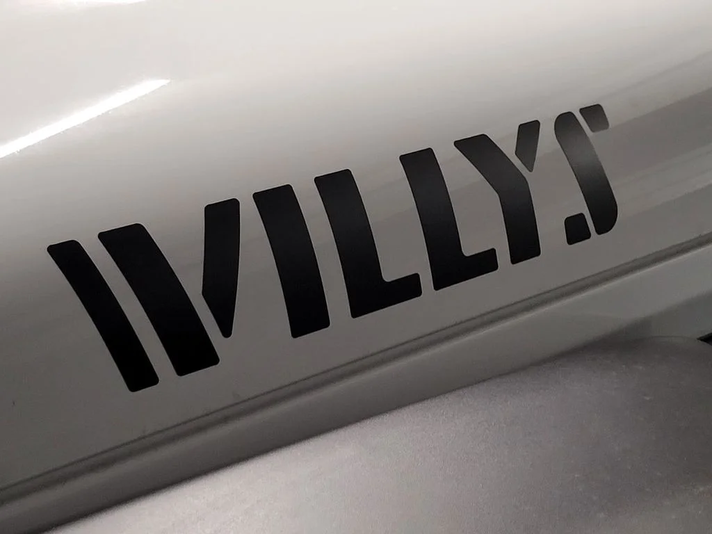 New 2026 Bright White Clear-Coat Exterior Paint Jeep Willys image 21