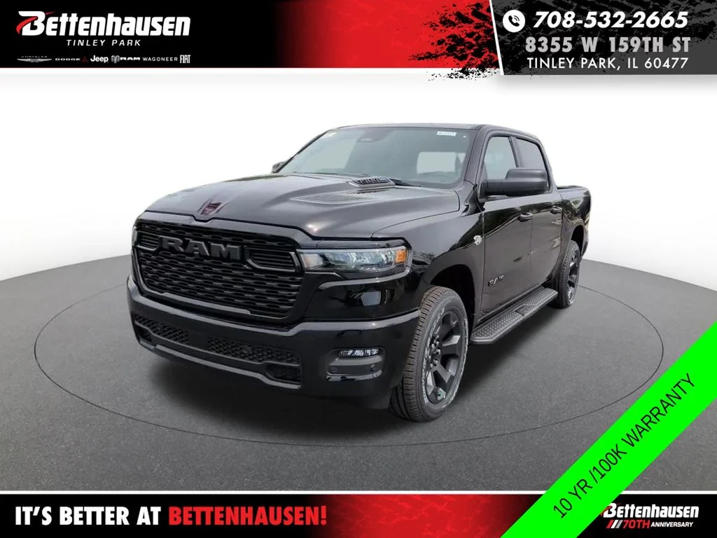 New 2026 Diamond Black Crystal Pearlcoat Ram Express image 14