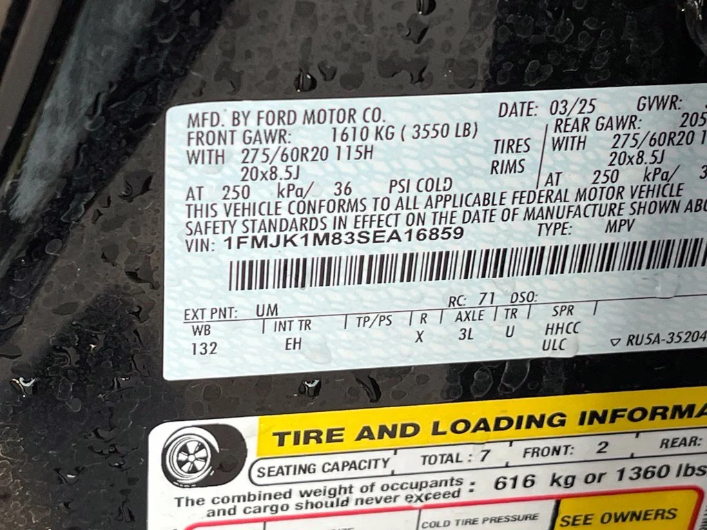Certified Used 2025 Black Ford Platinum image 23