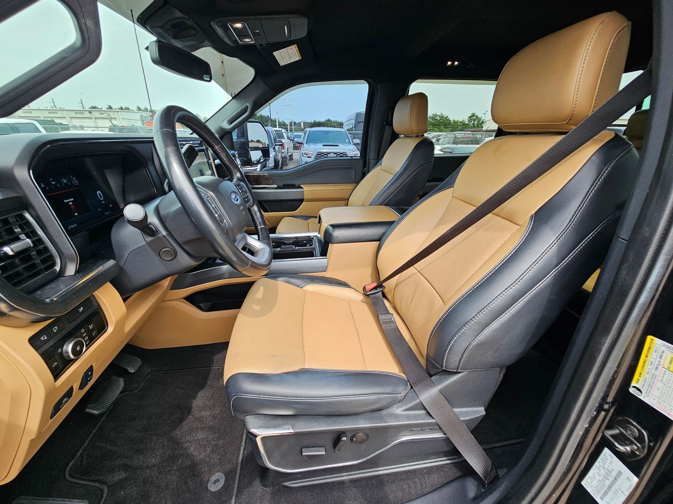 Used 2023 Black Metallic Ford Lariat image 14