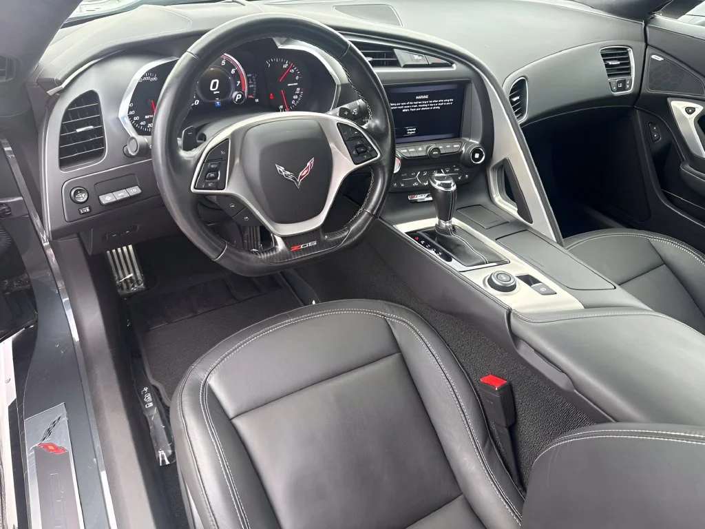 Used 2017 WATKINS GLEN GRAY METALLIC Chevrolet Z06 3LZ image 12