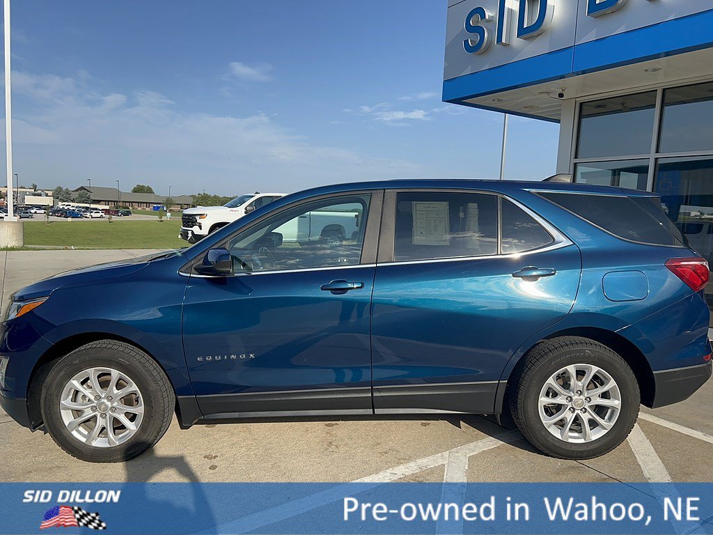 Used 2021 Chevrolet Equinox LT with VIN 3GNAXUEV3ML345017 for sale in Crete, NE