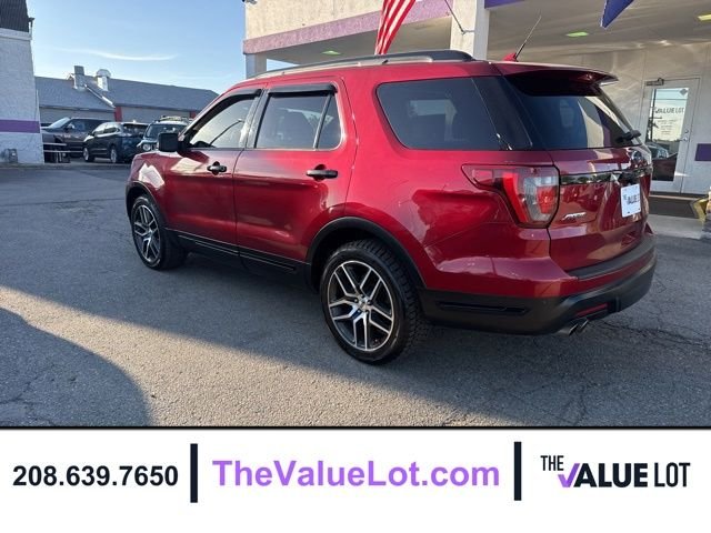 Used 2019 Red Ford Sport image 6