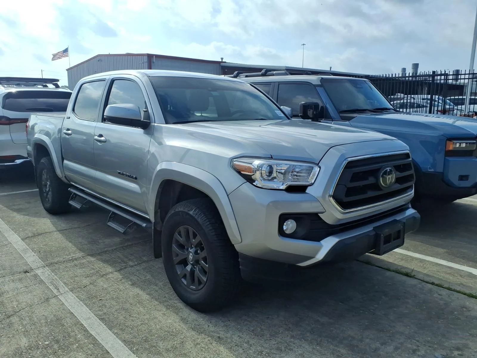 Certified Used 2023 Silver Toyota SR5 image 1
