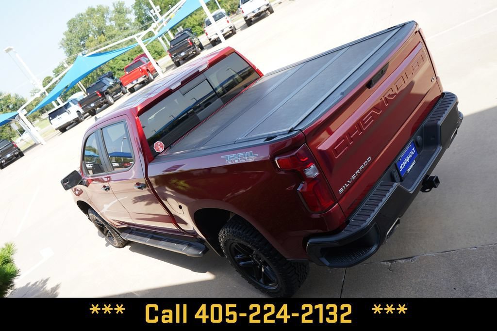 Used 2021 CHERRY RED TINTCOAT Chevrolet LT Trail Boss image 15