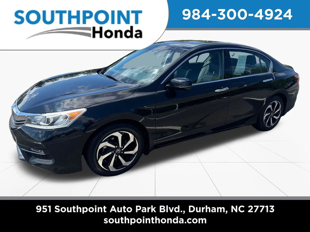 Used 2016 Crystal Black Pearl Honda EX-L image 3