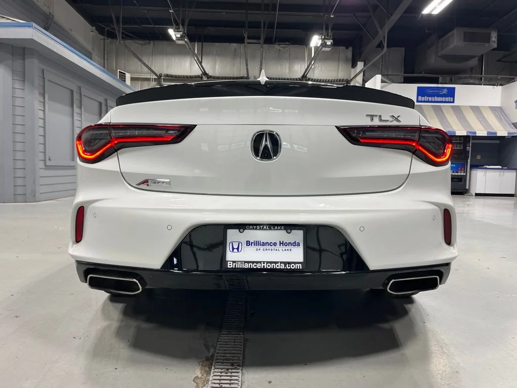 Used 2022 Platinum White Pearl Acura A-Spec Package image 6