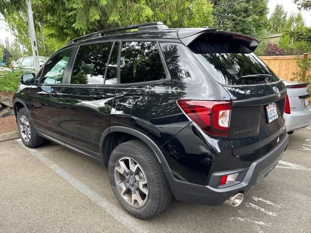 Used 2023 Crystal Black Pearl Honda TrailSport image 4