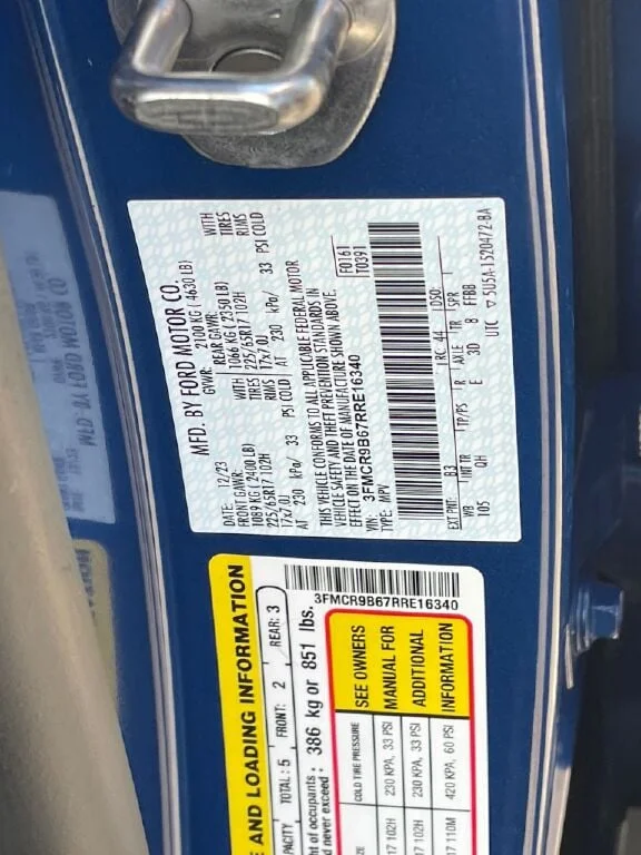 Certified Used 2024 Atlas Blue Metallic Ford Big Bend image 37