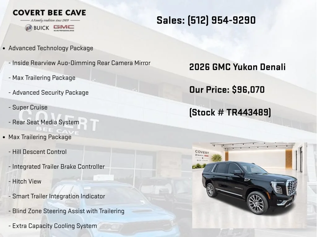 New 2026 GMC Yukon Denali, photo 13