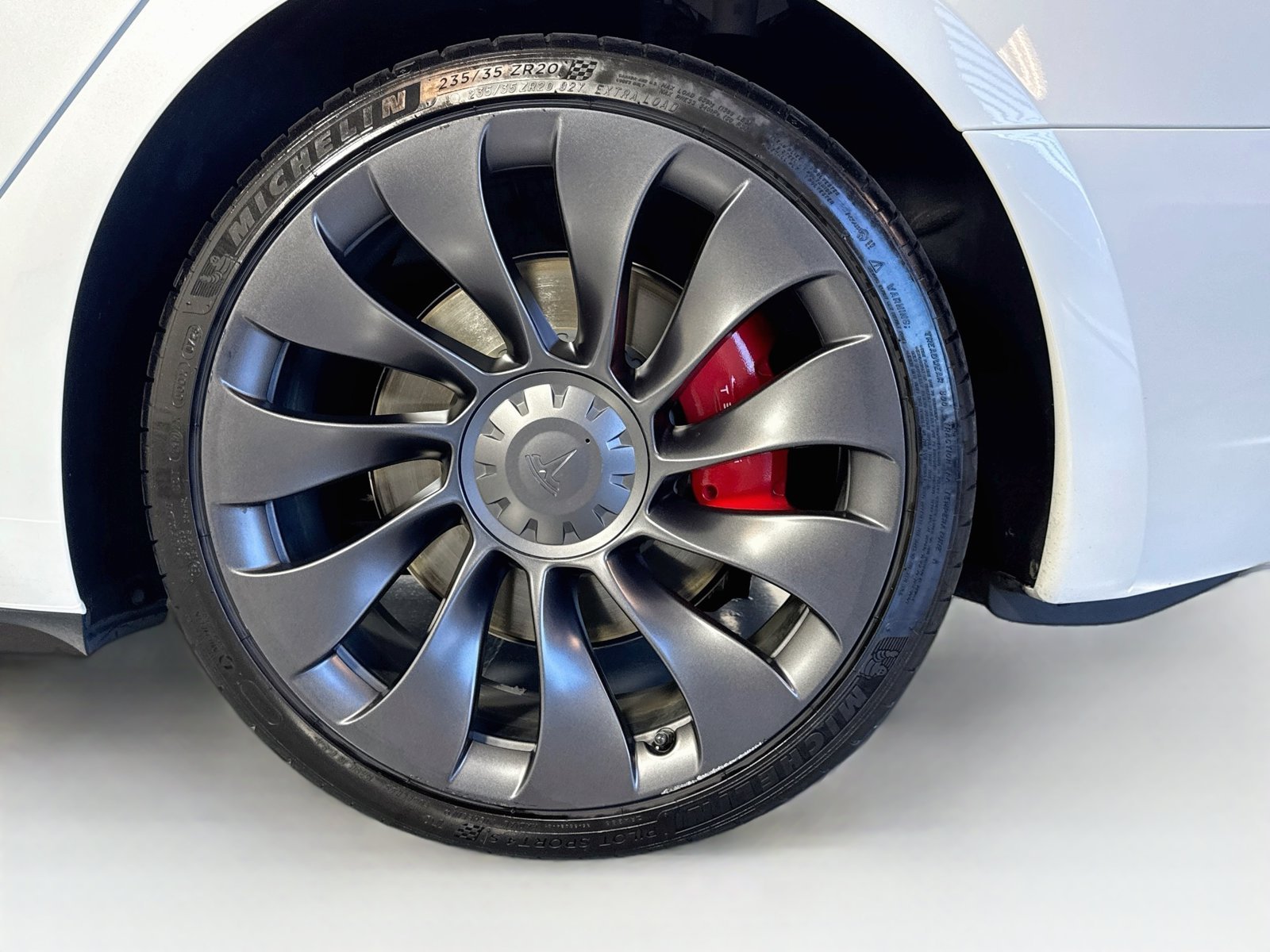 Used 2023 Pearl White Multi-Coat Tesla Performance image 29
