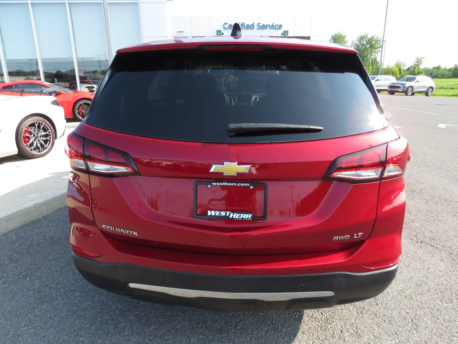 Used 2024 Radiant Red Tintcoat Chevrolet LT image 6