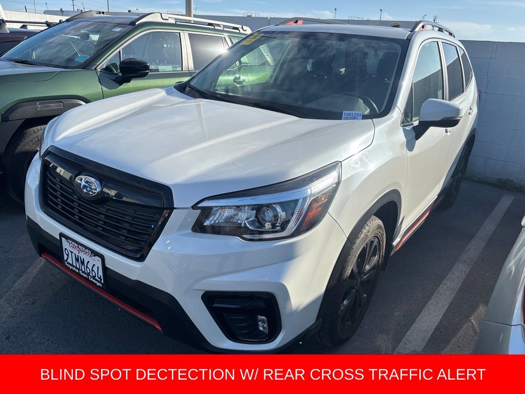 Used 2020 Crystal White Pearl Subaru Sport image 1