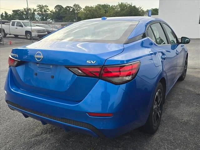 Used 2024 Electric Blue Met Nissan SV image 4