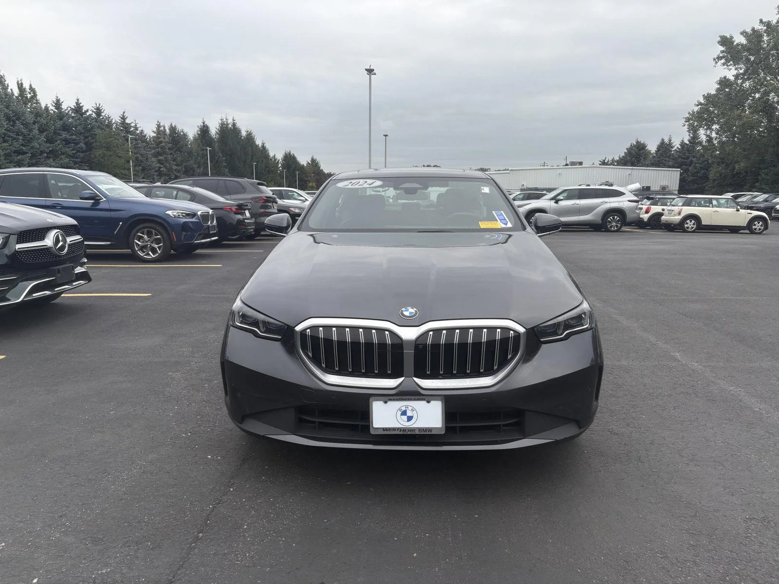 Used 2024 Dark Graphite Metallic BMW 530i xDrive image 2