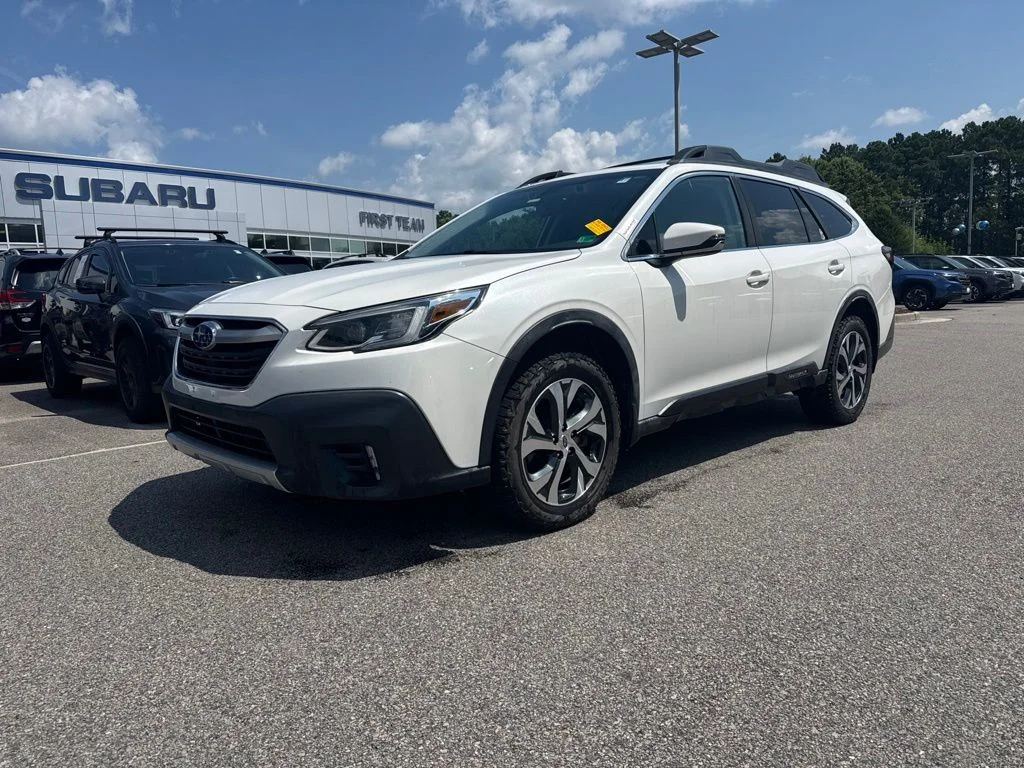 Used 2020 White Subaru Limited XT image 1
