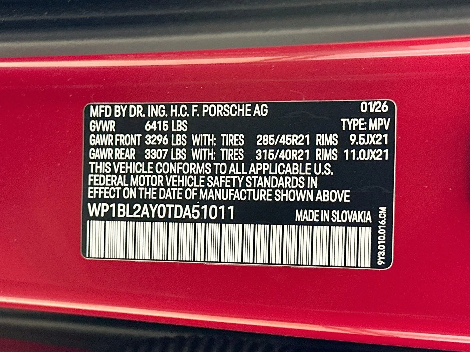 Used 2026  Porsche  image 48