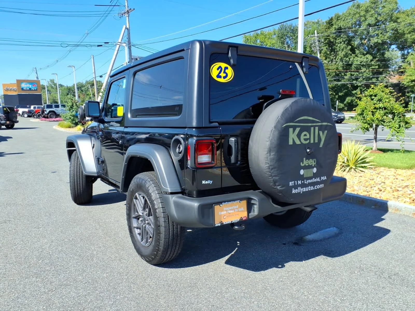 Certified Used 2025 Black Clearcoat Jeep Sport S image 11