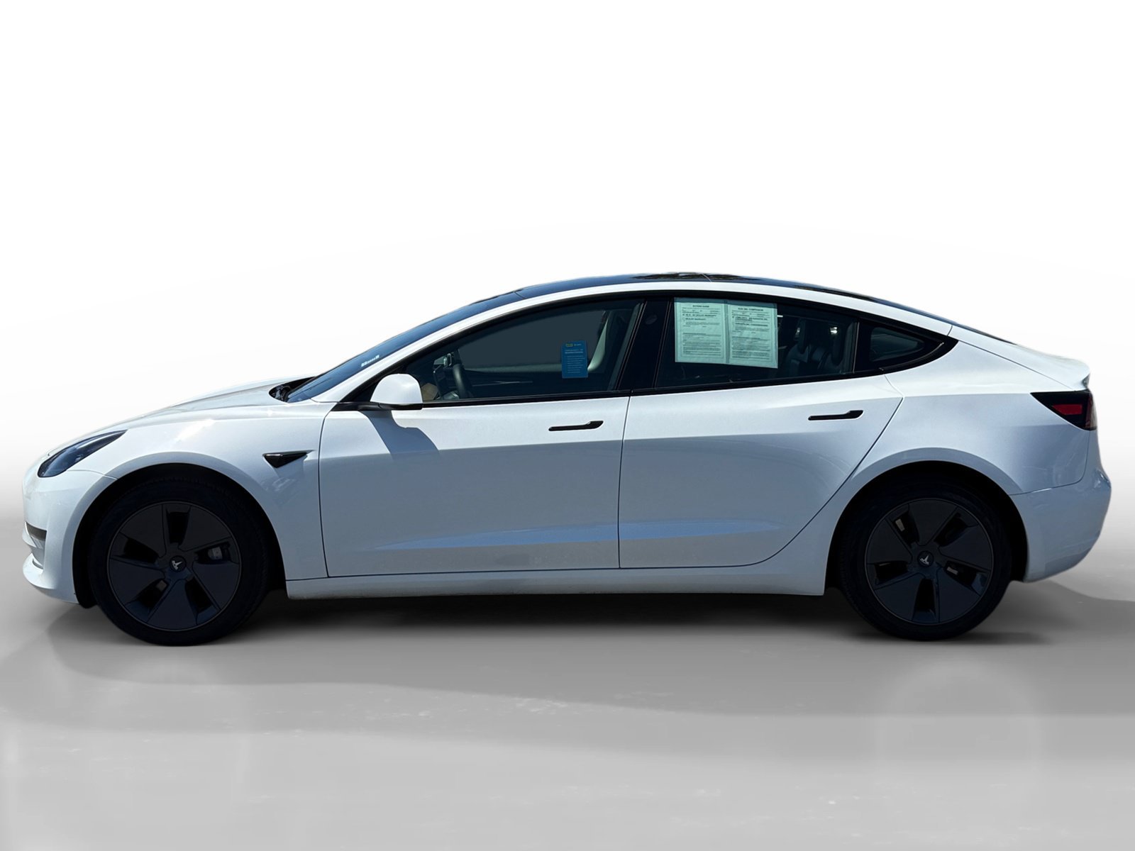 Used 2023 Pearl White Multi Coat Tesla Base image 2