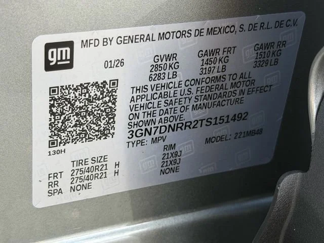 New 2026 Sterling Gray Metallic Chevrolet LT image 13