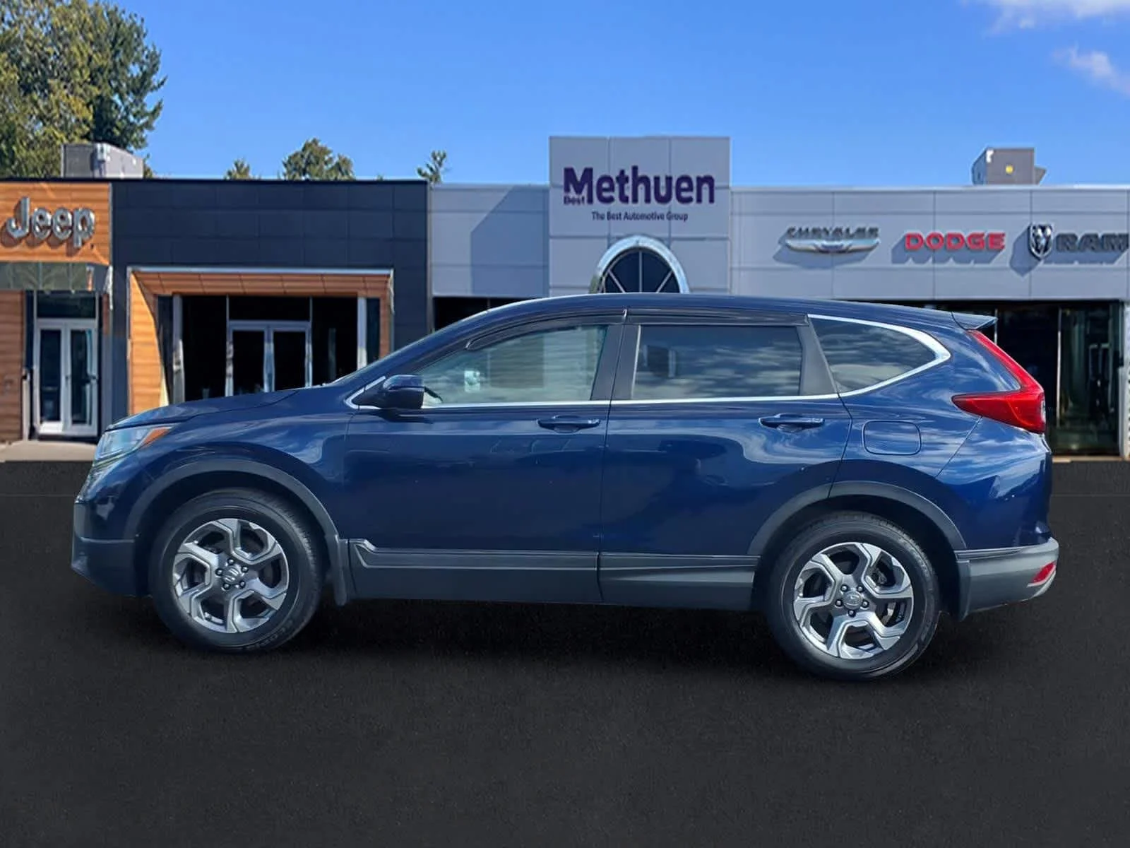 Used 2019 Obsidian Blue Pearl Honda EX image 8