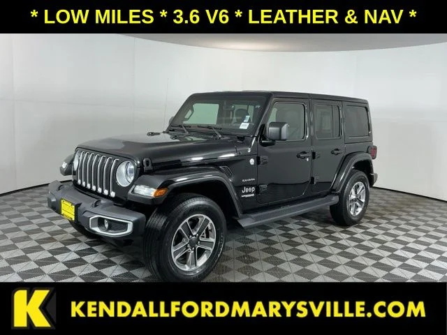 Pre-Owned 2021 Jeep Wrangler Unlimited Sahara