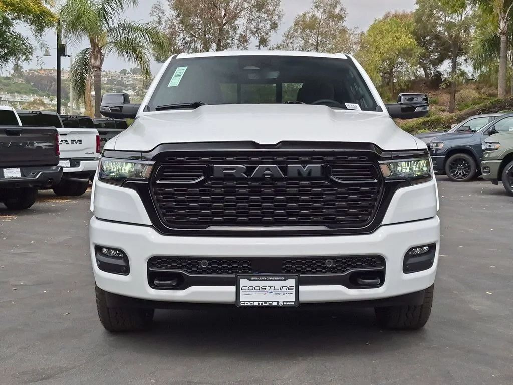 New 2026 Bright White Clear-Coat Exterior Paint RAM Big Horn/Lone Star image 2
