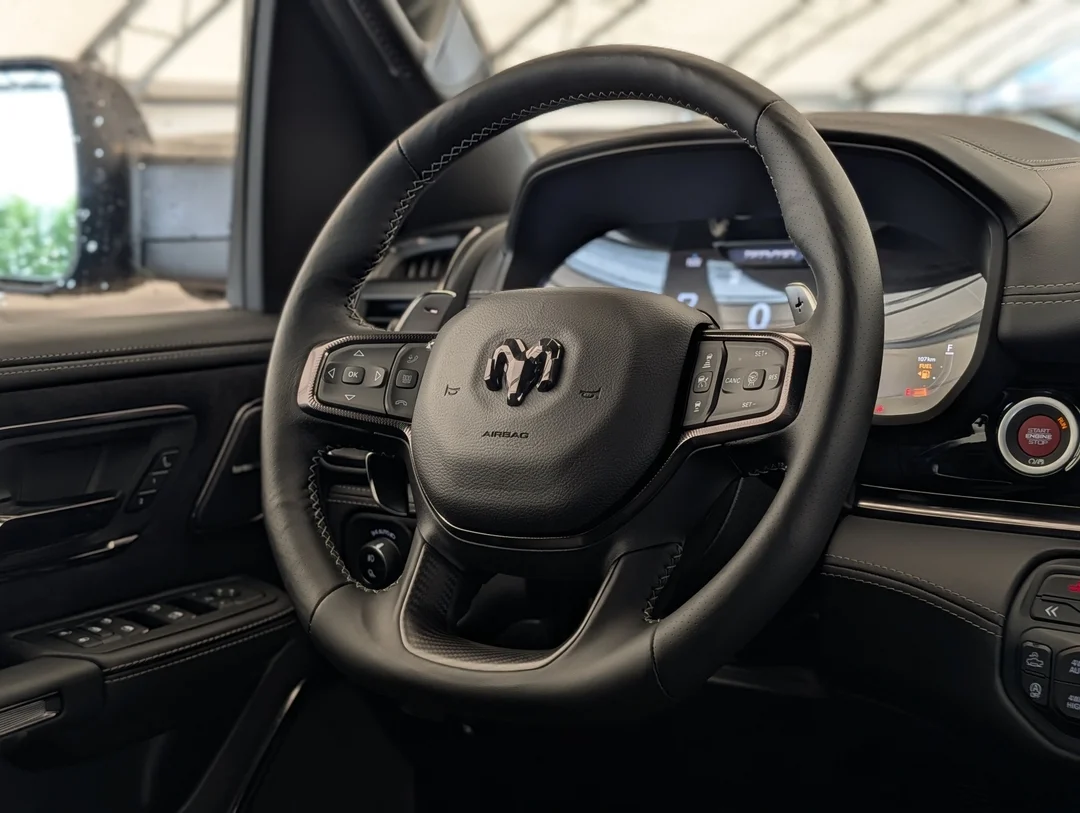 New 2026 Black RAM RHO - - 4x4 - Bilstein Shocks - Panoramic Sunroof - Leather Suede Seats & More! image 17