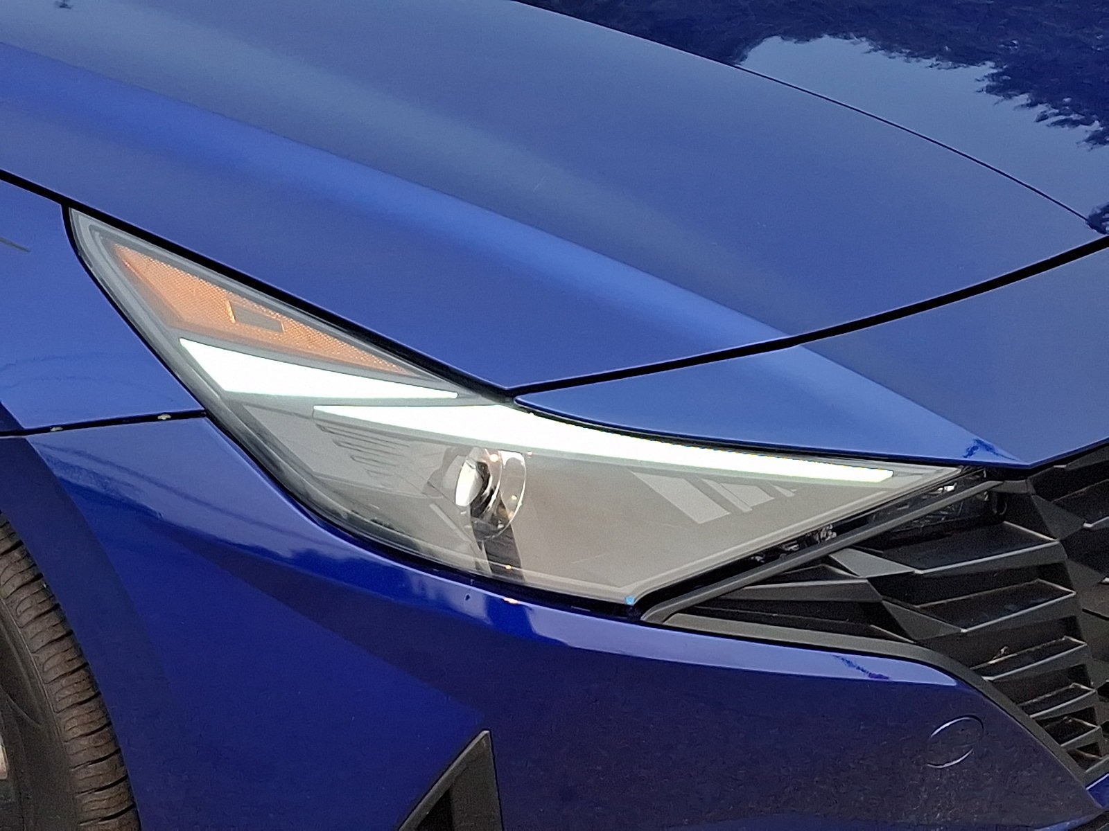 Used 2023 Intense Blue Hyundai SEL image 9