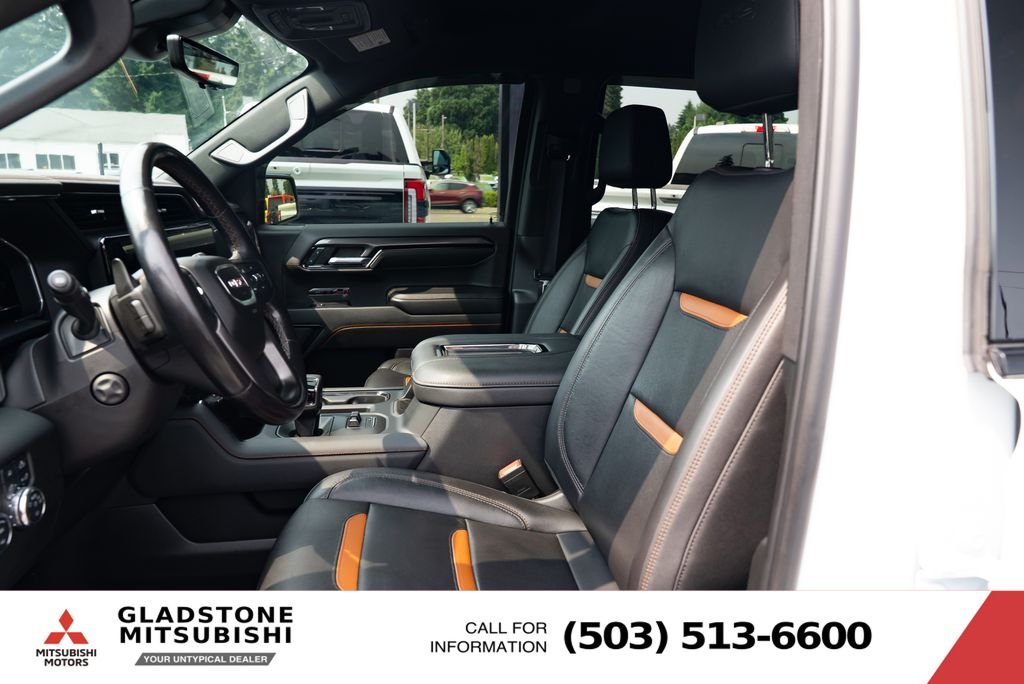 Used 2022 Summit White GMC AT4 image 22