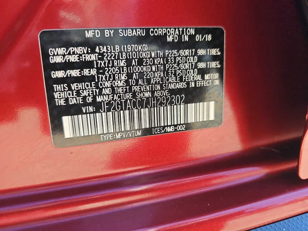 Used 2018 Red Subaru 2.0i Premium image 41