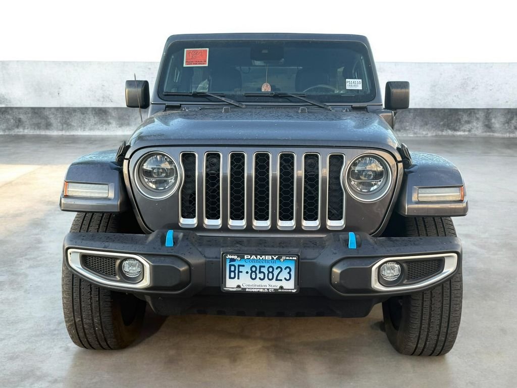Used 2022 Jeep Wrangler Unlimited Sahara 4XE with VIN 1C4JJXP66NW122824 for sale in San Diego, CA